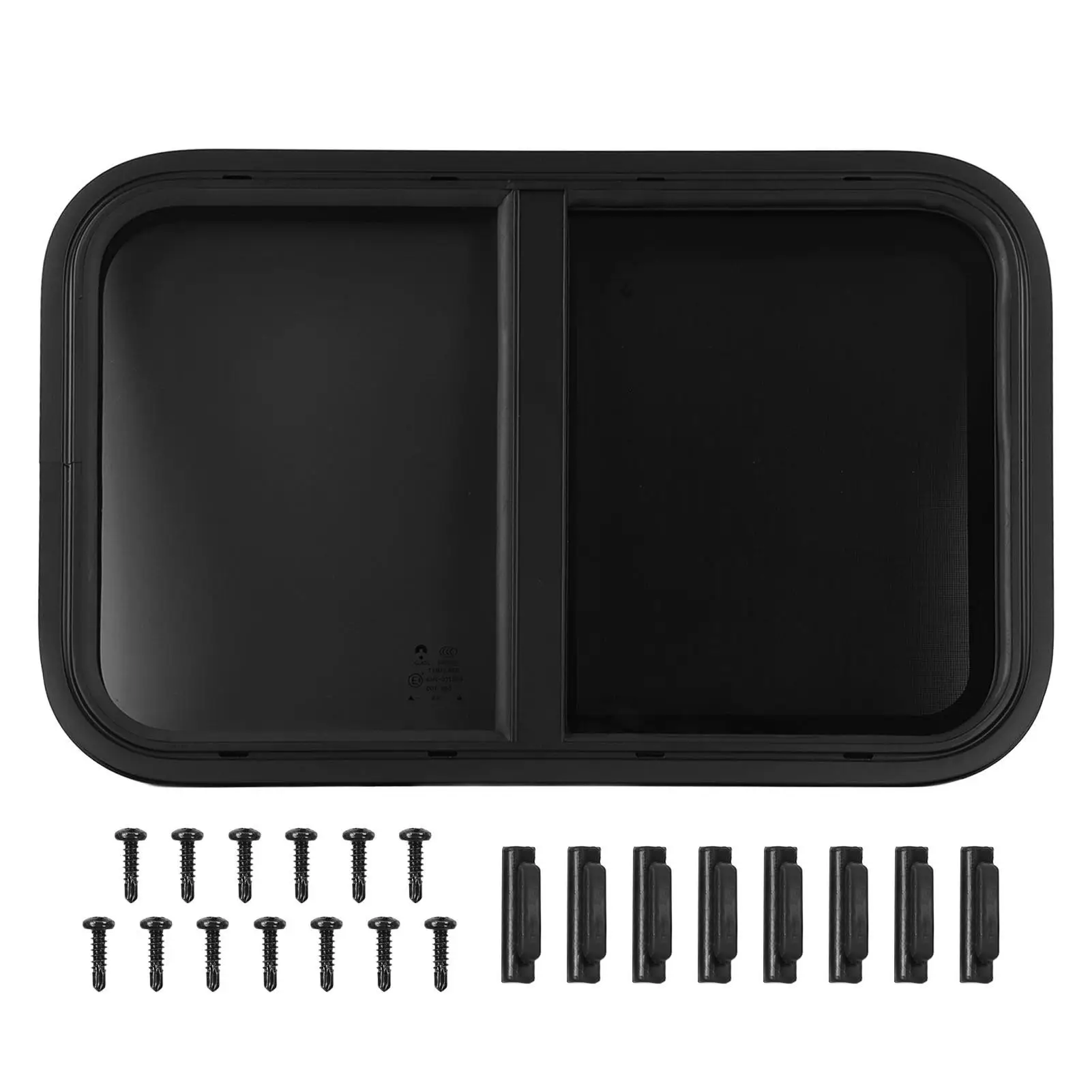 

RV Tempered Glass for construction UV Resistant Rounded Sliding Aluminium Alloy for construction Vehicles