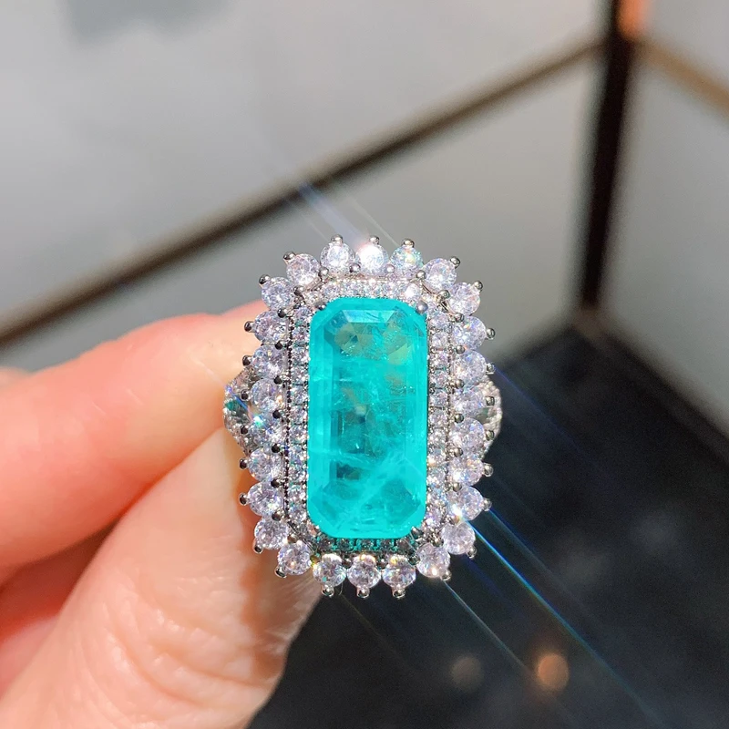 Why the Rectangular Aquamarine Ring Is the Perfect Statement Piece for Modern Women