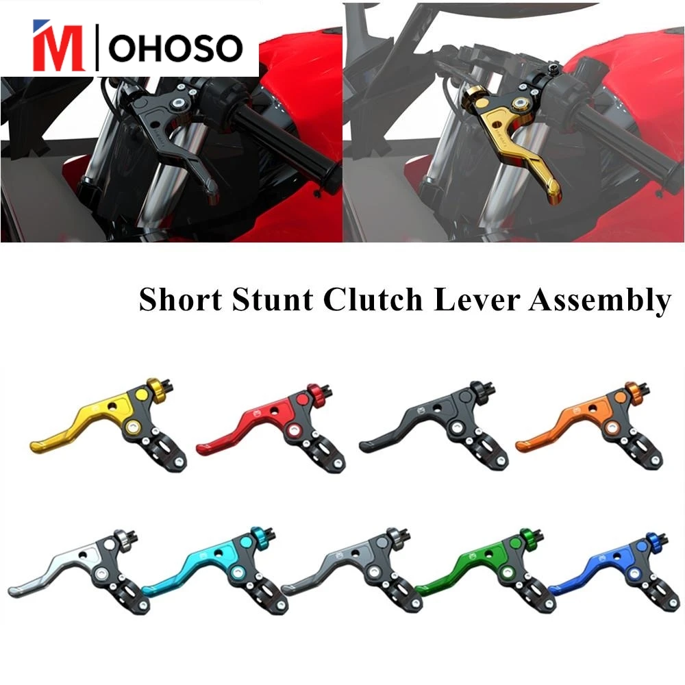 

Dirt Bike For Kawasaki KDX200 220 KLX250 300 KLX250S KLX400 KLX450R KLX 300 250S CNC Short Stunt Clutch Lever Perch Assembly
