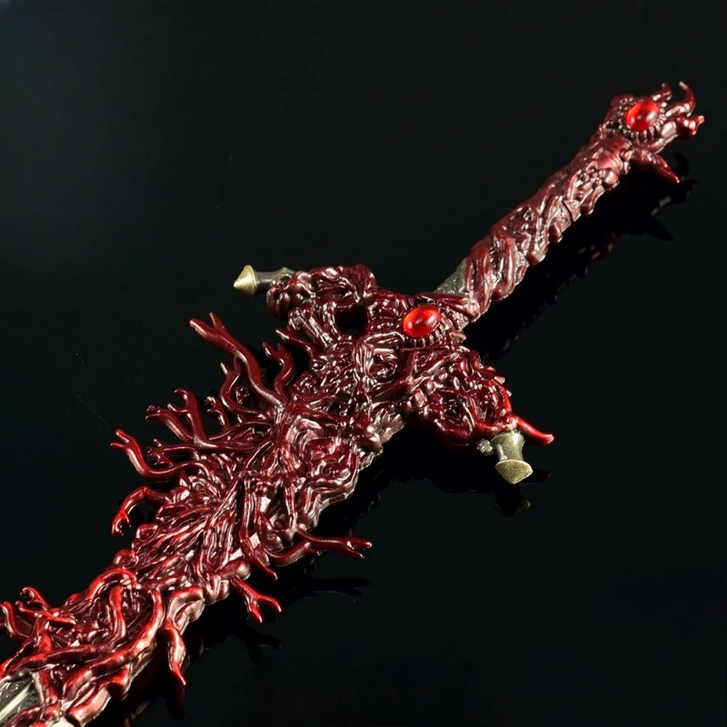 30 cm Blasphemous Blade Volledig metalen Handwerk Games Randmodel Pop Figuur Decoratie Speelgoed Collecties Kamer Decoraties Speelgoed