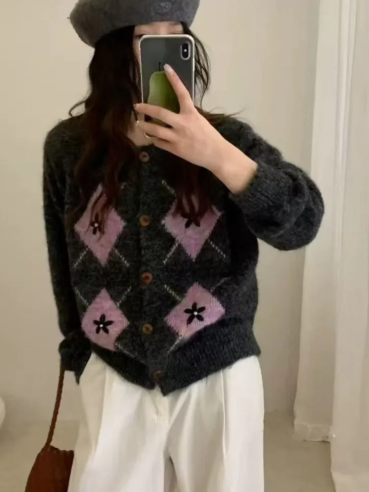 

Loose Long Sve round Ne Knitted Sweater Women's Base Layer irt Spring Autumn New Sle Korean Lazy Faion Slimming