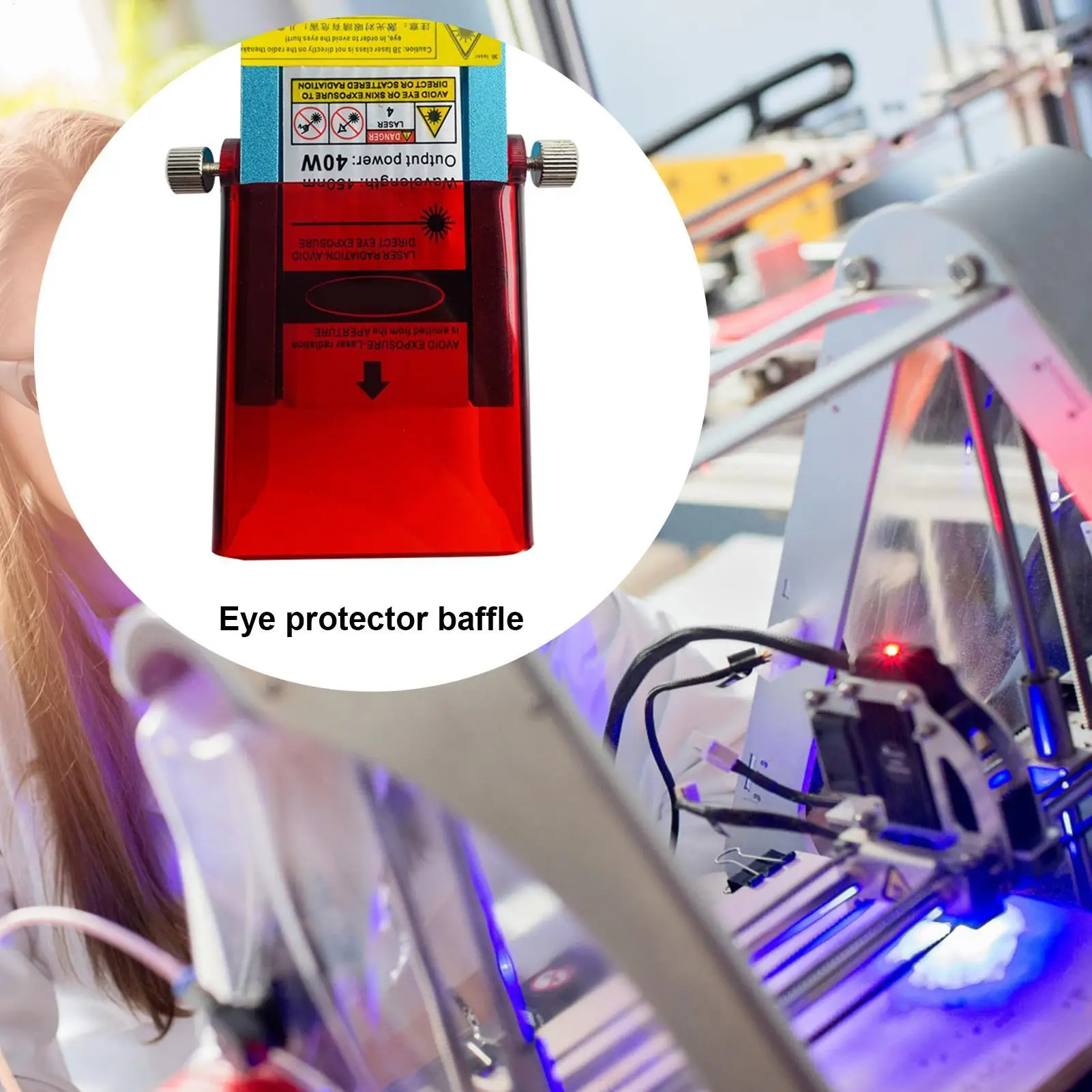 Lasers Module Protective Case Protective Lasers Module Acrylic Cover Red Green Filter Lasers Lens Case For Direct Lasers View