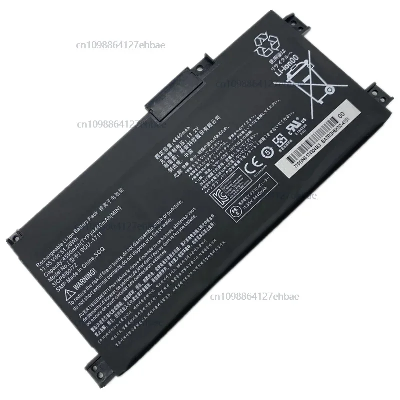 

For Hasee S7 TA5NB S7T TA5NP TA7NP QNLASO1 SQU-1711 1718 Battery For Thunderobot 911 S ME Air Targa Master G7000M G8000M 83008G