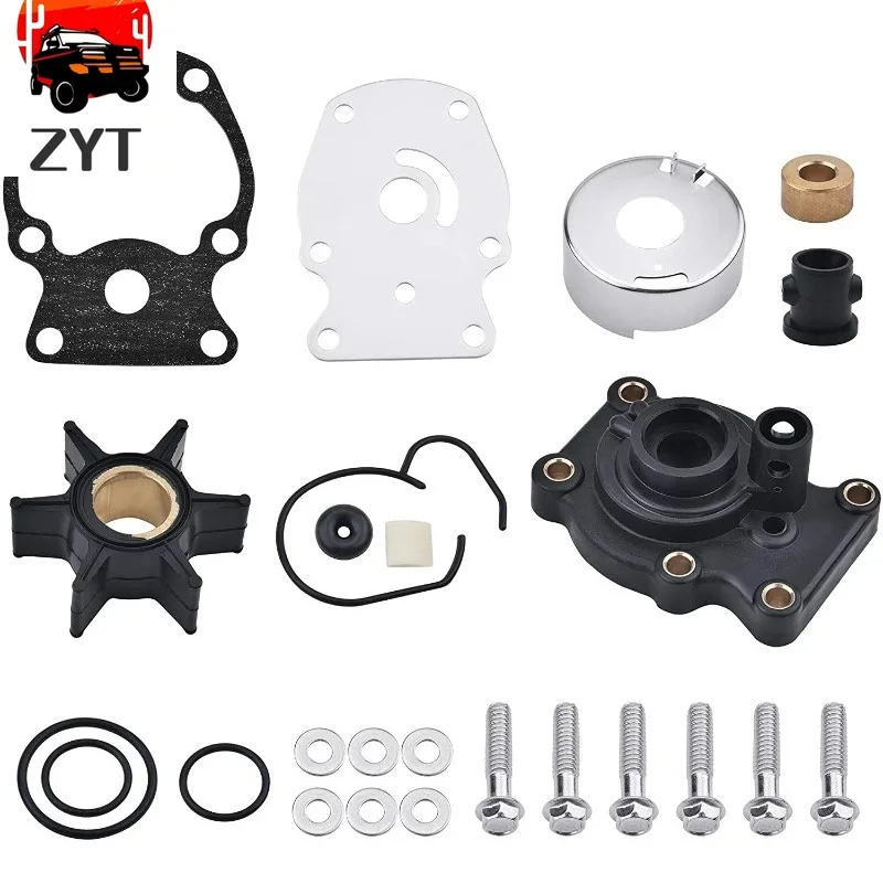 

Water Pump Impeller Kit 393630 0393630 0393509 0391636 for Johnson Evinrude Outboard Motor 20/25/30/35 HP Marine Engine