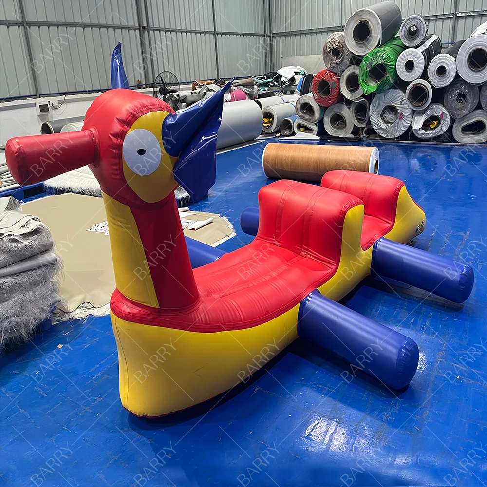 Hot Summer Exciting Sport Commercial Inflatable Rider Towable Tube for Pool Water Toys Inflatable Pool Float for Kids and Adult