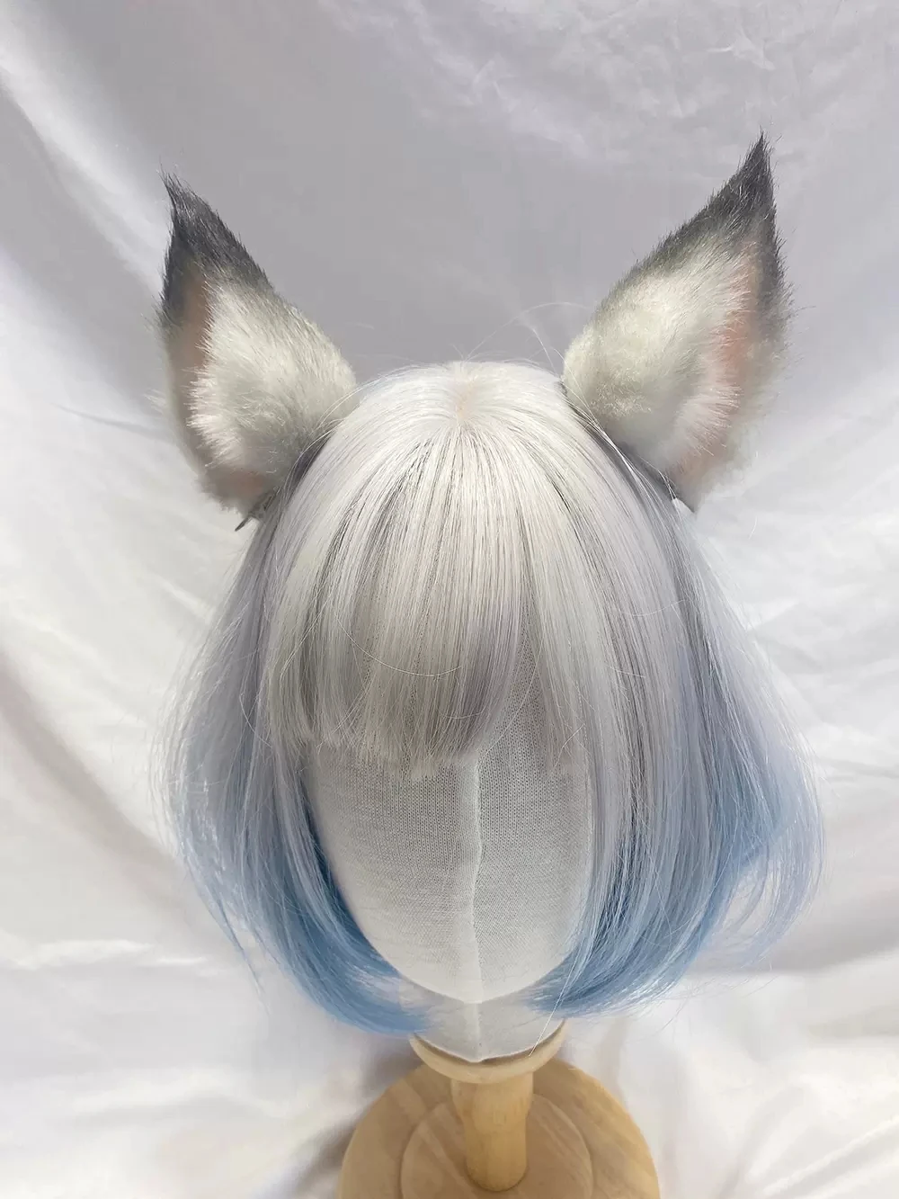 

Cos Kurumi Fox Ears Headpiece Accessories Cosplay Party Comic Show Props Animal Ear Hair Band