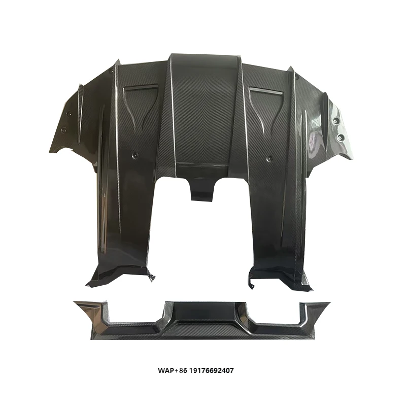 

ForBMW M2 G87 Rear Diffuser Dry Carbon Fiber Rear Diffuser forBMW M2 G87 Coupe 2023-IN