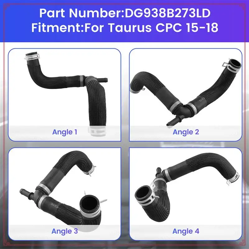 1 قطعة المبرد المبرد خرطوم المياه السفلى DG938B273LD لفورد توروس CPC 15-18 #5