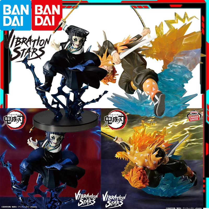 

In Stock Original Banpresto Zenitsu Agatsuma Kaigaku Demon Slayer Figure Set Vibration Stars Plus Figure Anime Action Model Toys