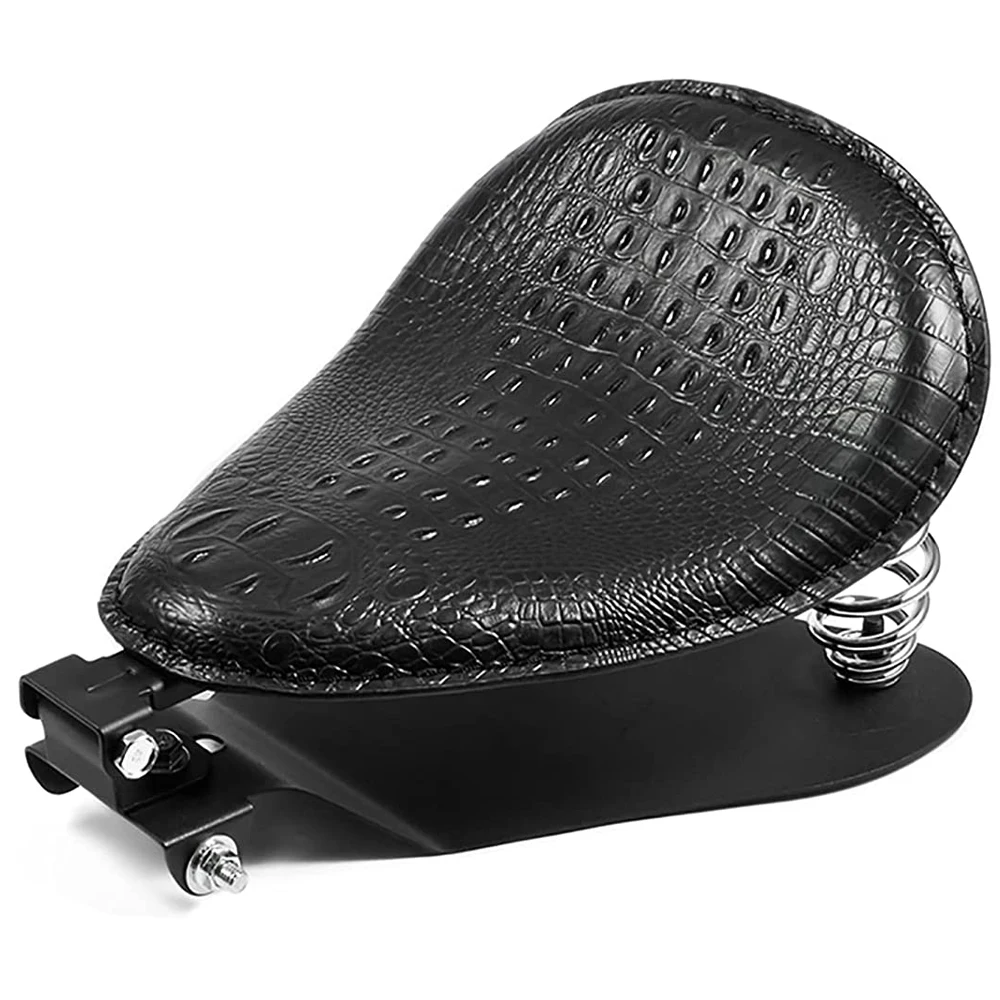 Universele Moto Bobber Motorcycle Solo Seat Chopper Zadel Vintage Kussen Onderdelen Voor Harley Davidson Iron 883 Sportster Softail