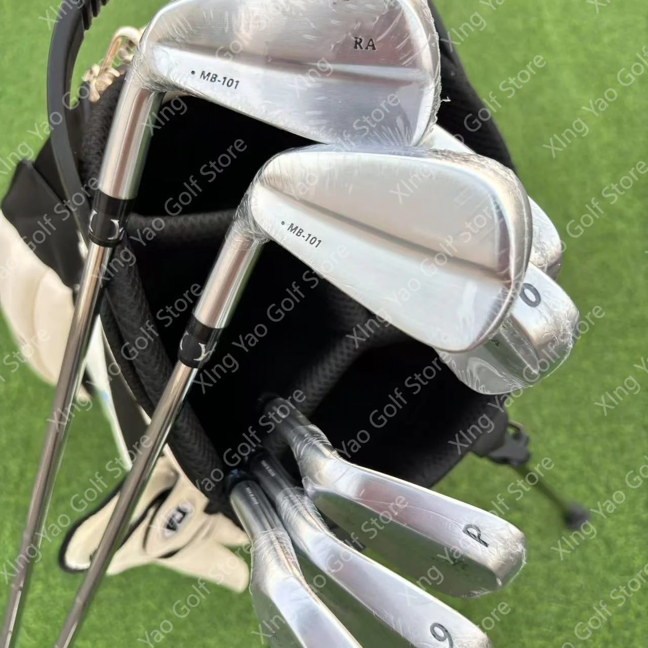 

Men's Golf Clubs Left hand use silvery MB-101 Golf Irons fifth generation 7pcs 4-9P R/S/SR Flex Steel/Graphite Shaft