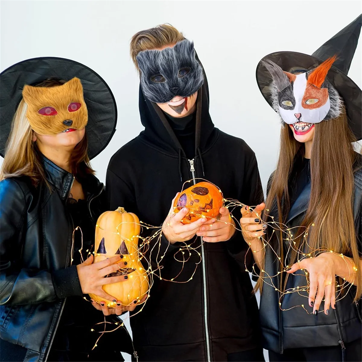 24 ชิ้นตาข่าย 7.9x5.9 นิ้ว DIY Therian หน้ากากวัสดุชุดพลาสติกตาข่ายแผ่นสําหรับ DIY หัตถกรรม make ชุด