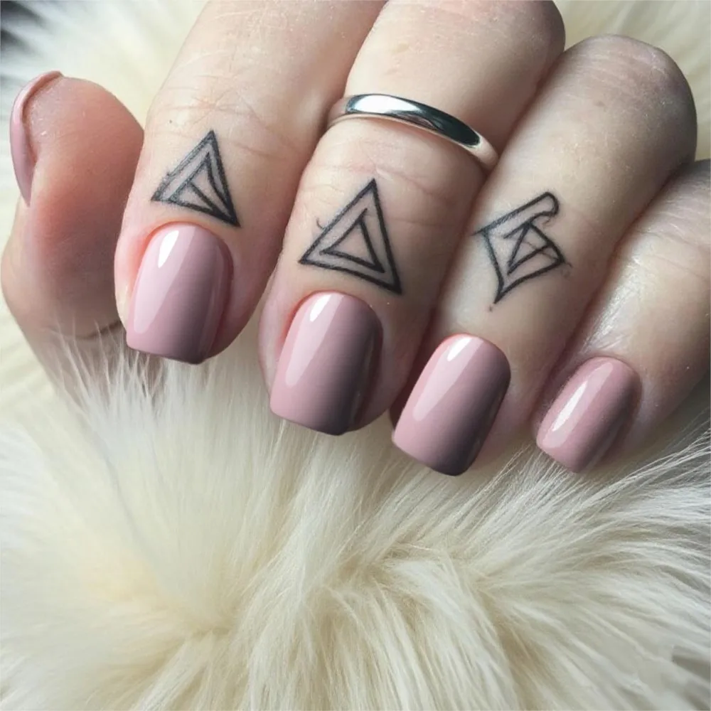 

Acrylic Short Fake Nails With Glue Shiny Light Brown Reusable Press On Nails Tips For Woman DIY Finger Manicure Tool