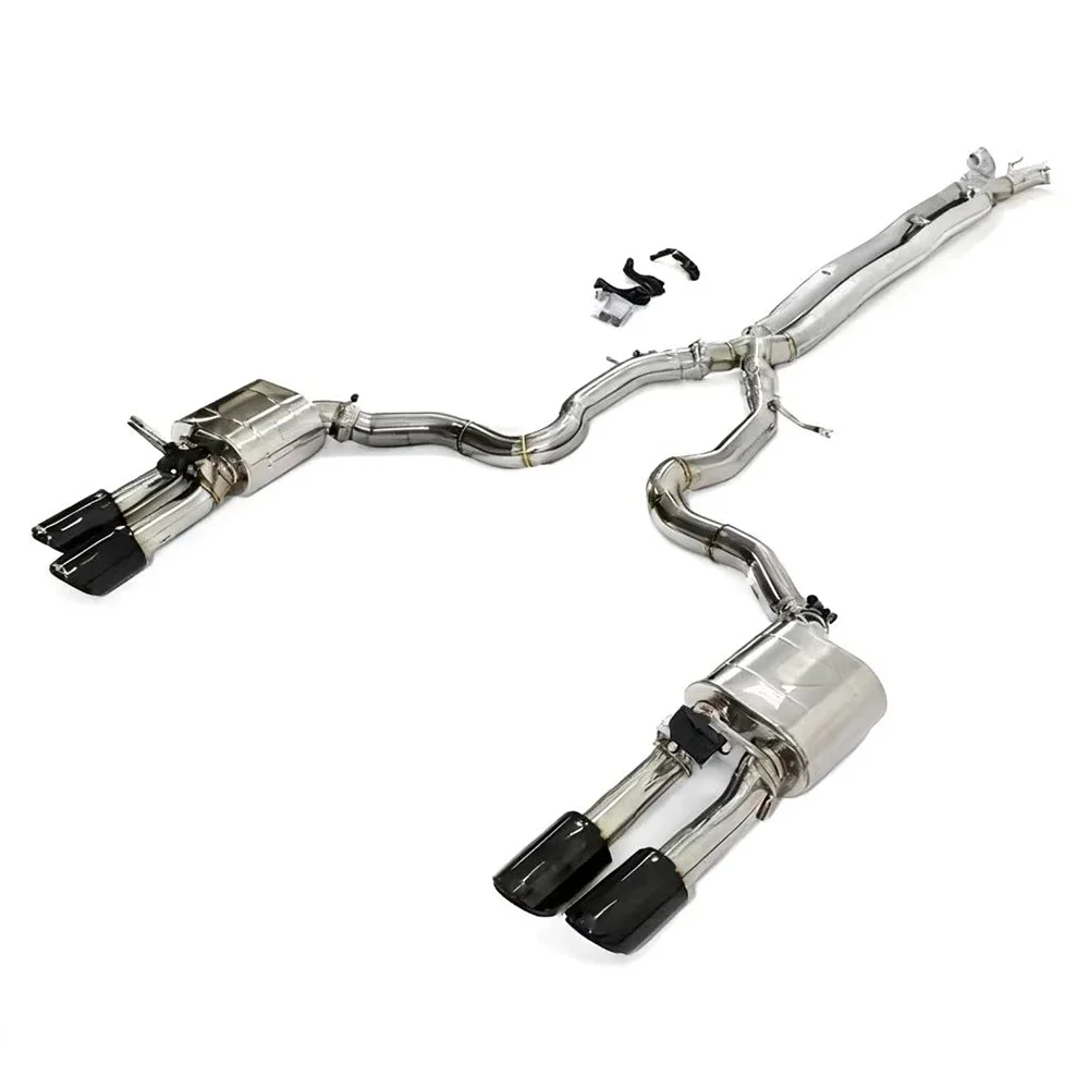 Suitable for  2.9T From 2016 Onwards, Modified Mid - Rear Valved Exhaust Pipe.
