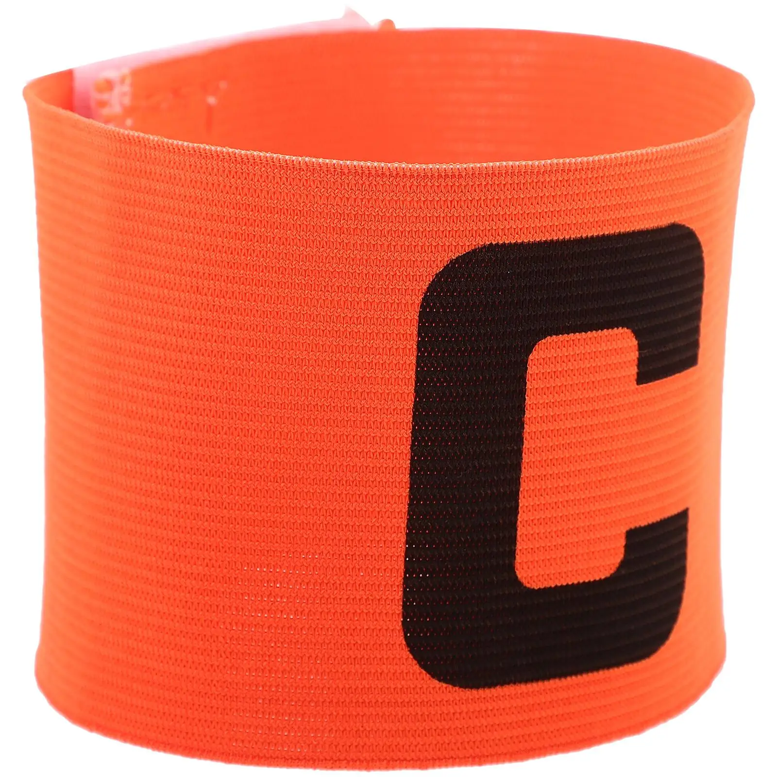 

Soccer Captain Armband Football Man Adjustable Hook Loop Tape Durable Polyester Lightweight Comfortable Anti Slip