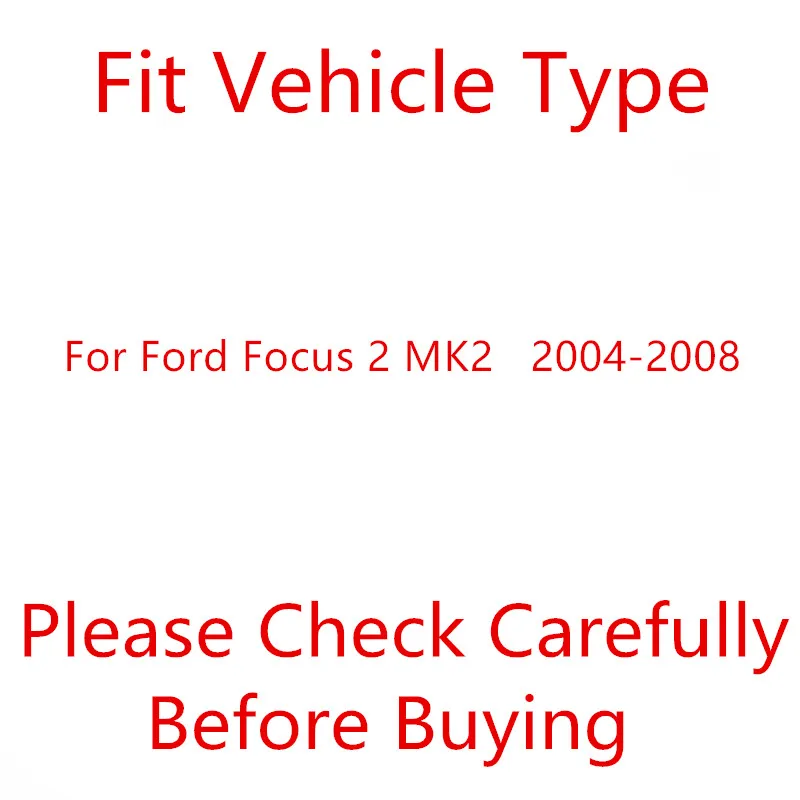 포드 포커스 2 MK2 2004 2005 2006 2007 2008 사이드 미러 유리, 리어 뷰 미러 렌즈 자동차 액세서리
