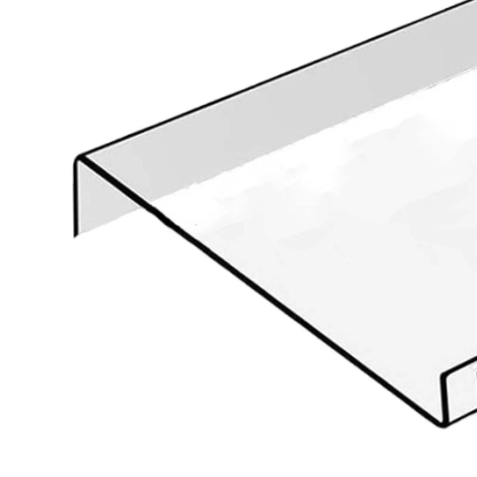 Dudukan Keyboard Komputer Miring dan Riser Keyboard Akrilik Sekolah Sandaran Tangan