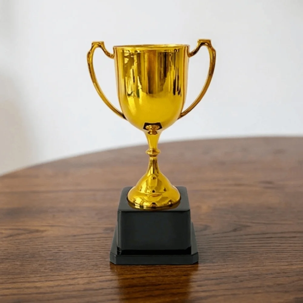 DIY Trophy Vase Achievement Award Celebration Flower Trophy for Competition Floral Arrangement Romantic Bouquet Wrapping Package