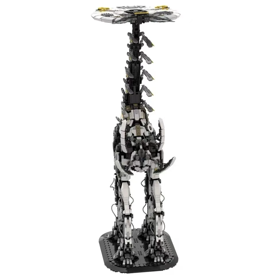 New MOC Horizon Zero Dawned Long-necked Beast Action Figure Building Block Mechanical Monster Mech Constructor Bricks Toys Gifts