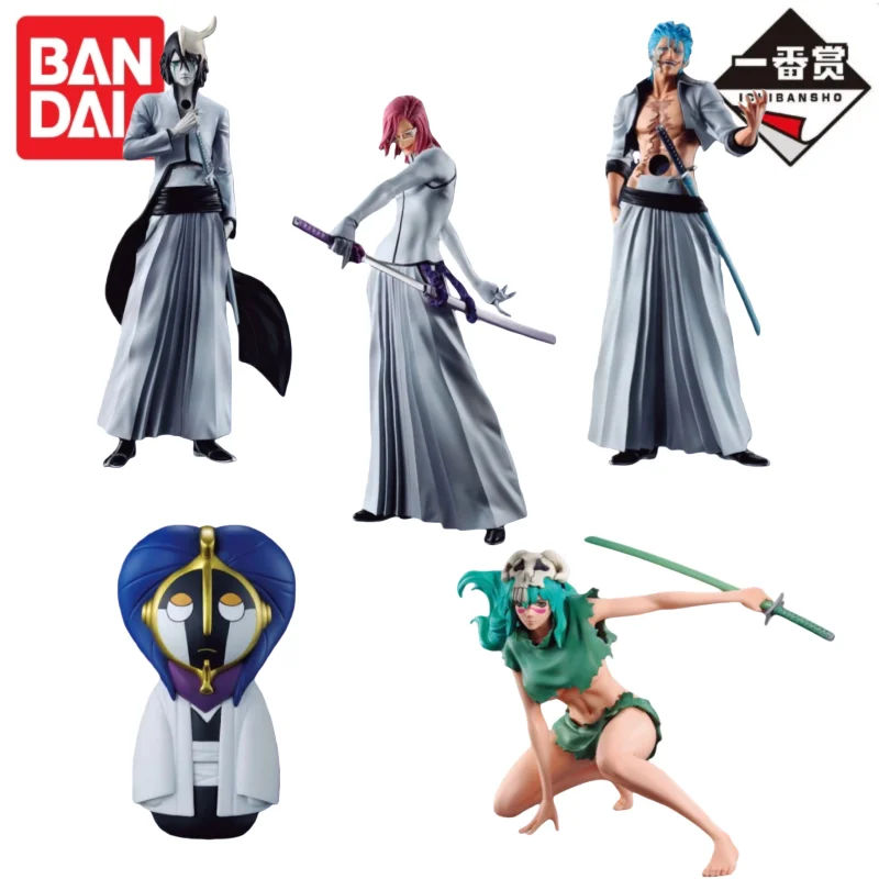 En Stock 100% Original Bandai Ichiban Bleach Ulquiorra Cifer Grimmjow Jaegerjaques Bleach Stirring Souls Vol.3 Personaje de Anime