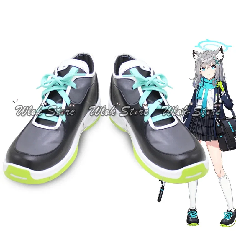 

Game Blue Archive Sunaokami Shiroko Обувь для косплея на заказ Хэллоуин Карнавальная обувь для ролевых игр Мужская и женская модная повседневная обувь