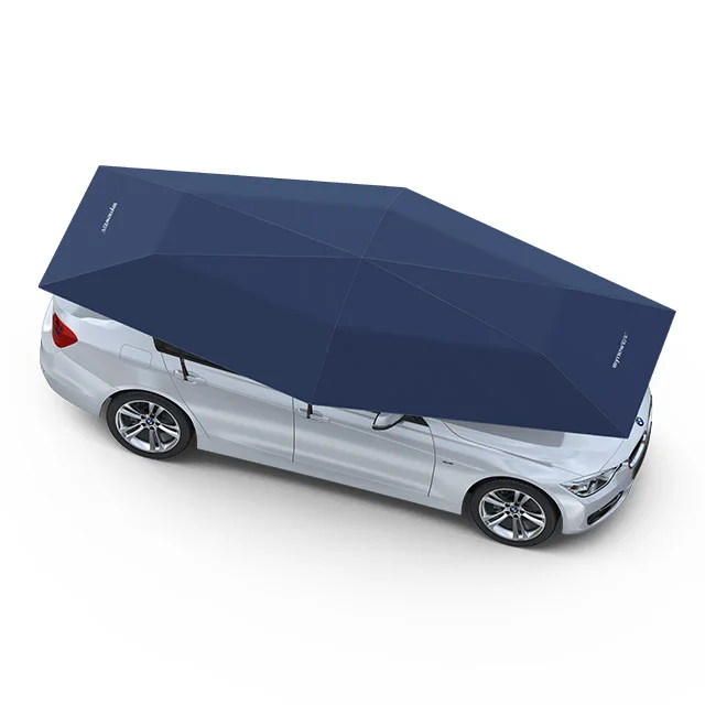 OEM print car roof covering umbrella with anti-sunlight car protective function design for outdoor car sunshade for outdoor