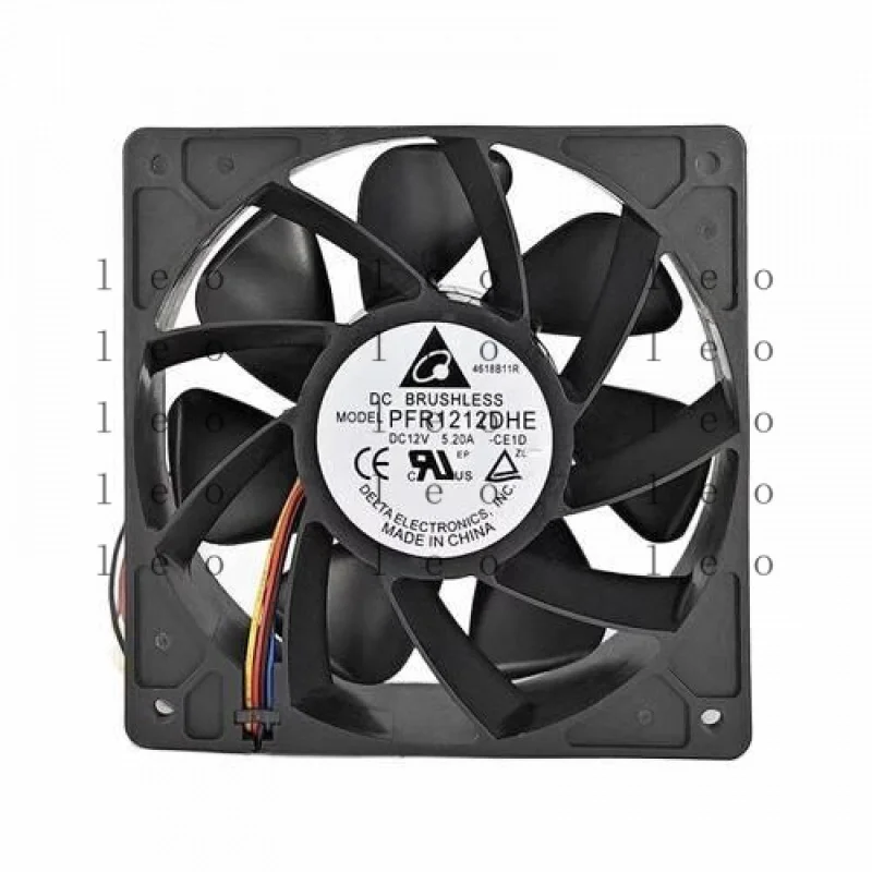 

FF Delta PFR1212DHE 12038 12V 5.20A 12CM 4-Wire Server Cooling Fan