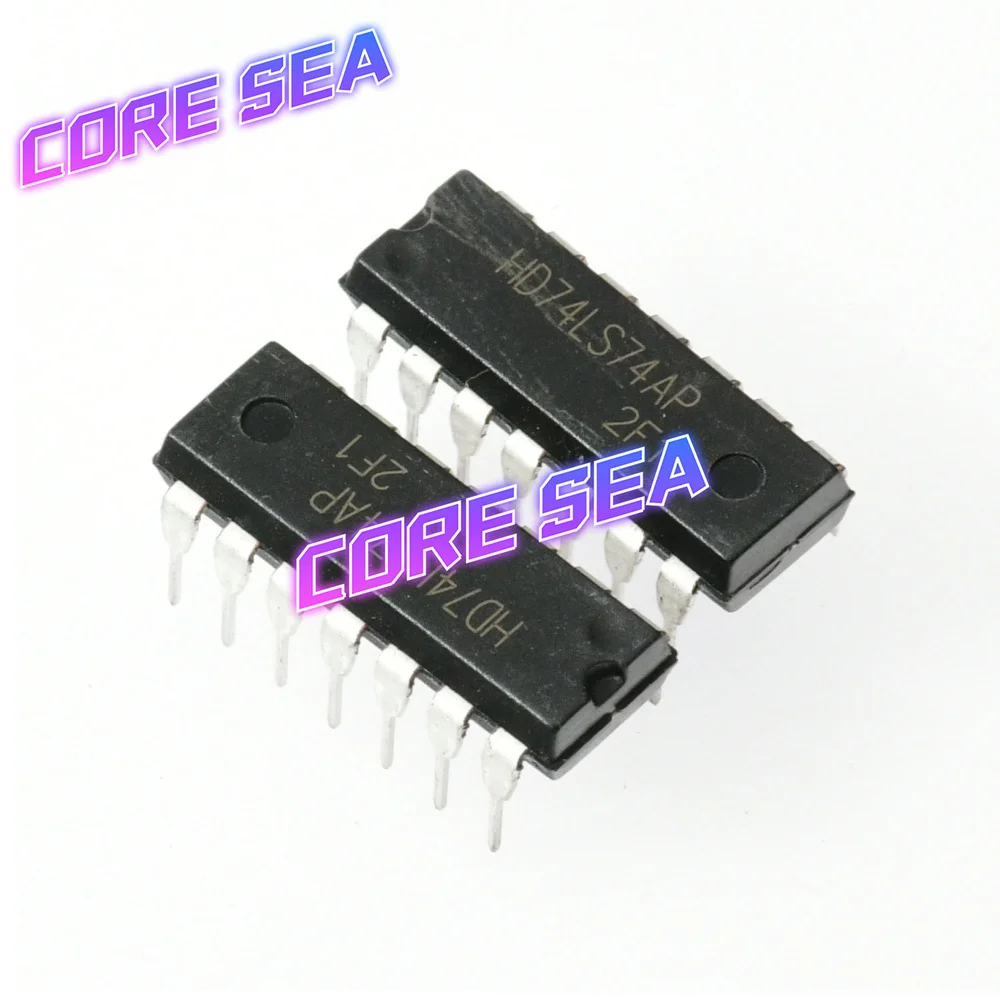 HD74LS74AP 74LS74 DIP-14 four groups with 2 input terminals or gate positive logic circuit