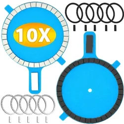 10/8/6/1PCS Strong Magnetic Ring Wireless Charging Magnet Circle Sticker Metal Magnet Plate Sheet for Magsafe IPhone 15 14 13