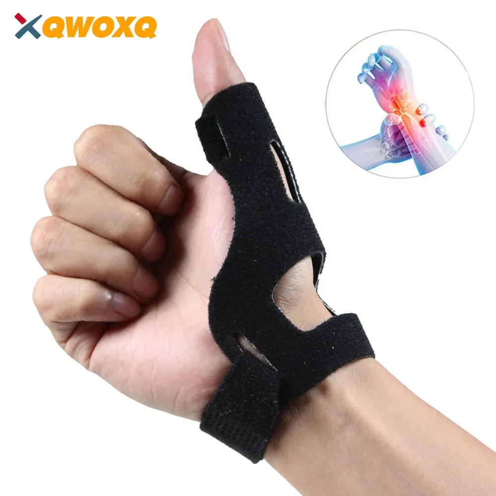 1 Pcs Sports Thumb Brace Trigger Thumb Spica Support Brace Stabilizer for Pain, Sprains, Arthritis, Tendonitis, Men and Women