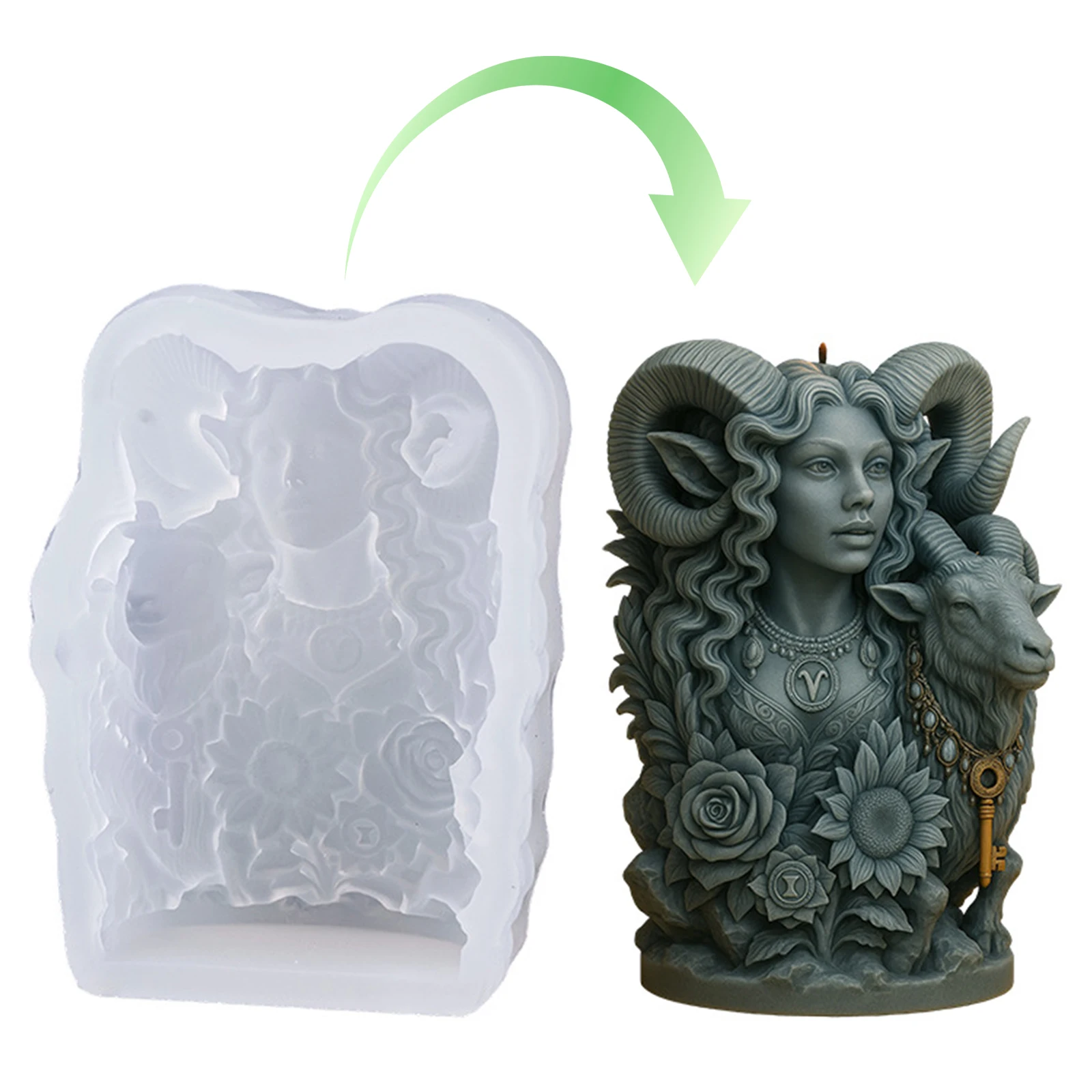 Resin Art Easy - Molde de Silicone para Artesanato DIY
