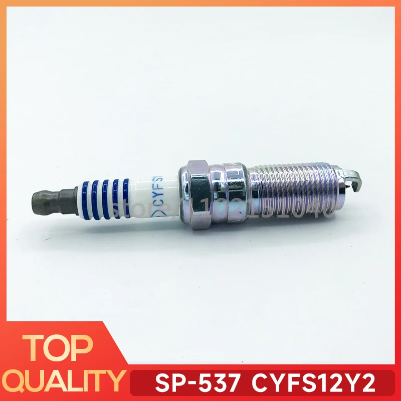 4pcs/lots SP-537 CYFS12Y2 Iridium Spark Plug For Ford Escape Focus Lincoln Mustang SP537 CYFS-12Y-2 LTR6AI8 LTR6AI-8 SP 537