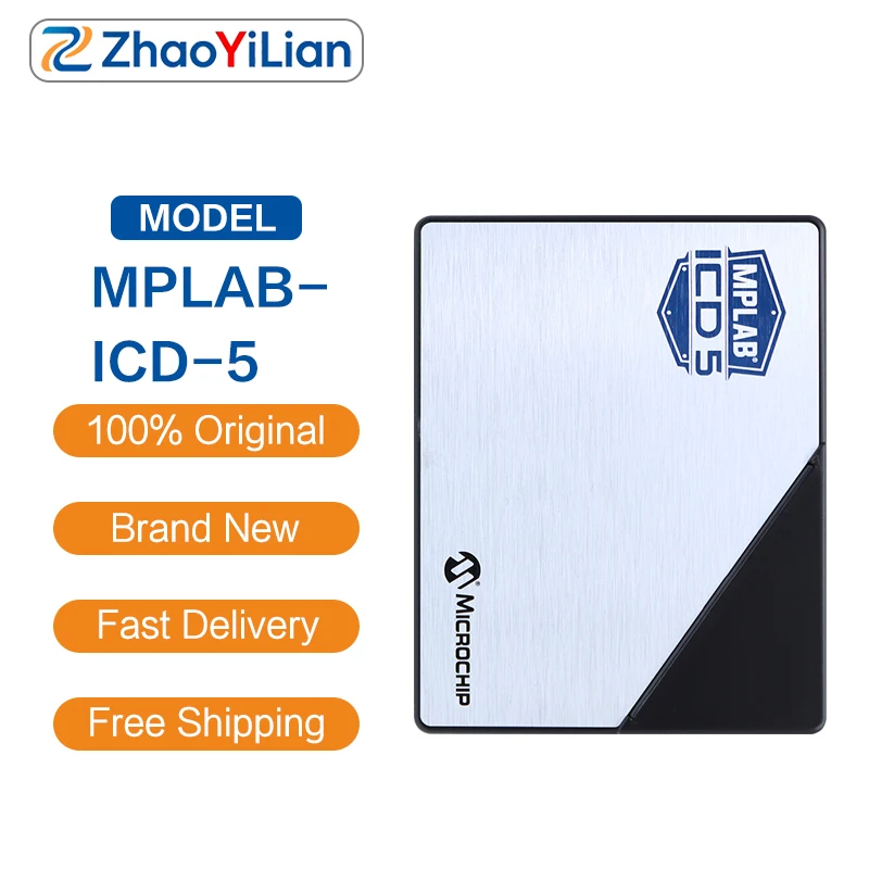 For MPLAB ICD5 DV164055 In Circuit Debugger Programmer Support PIC dsPIC AVR SAM USB Ethernet PoE Debug Tool