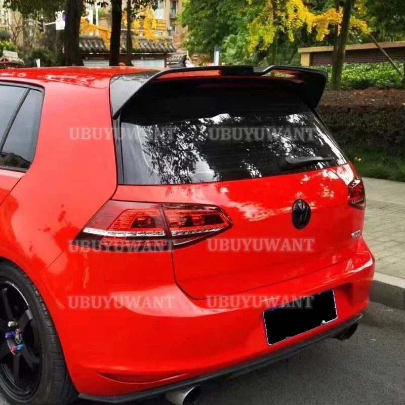 Oettinger Stijl Dak Spoiler Voor Volkswagen Golf Mk7 7.5 Gti R Gtd Abs Plastic Achterspoiler Aleron Golf 7 2013 - 2020