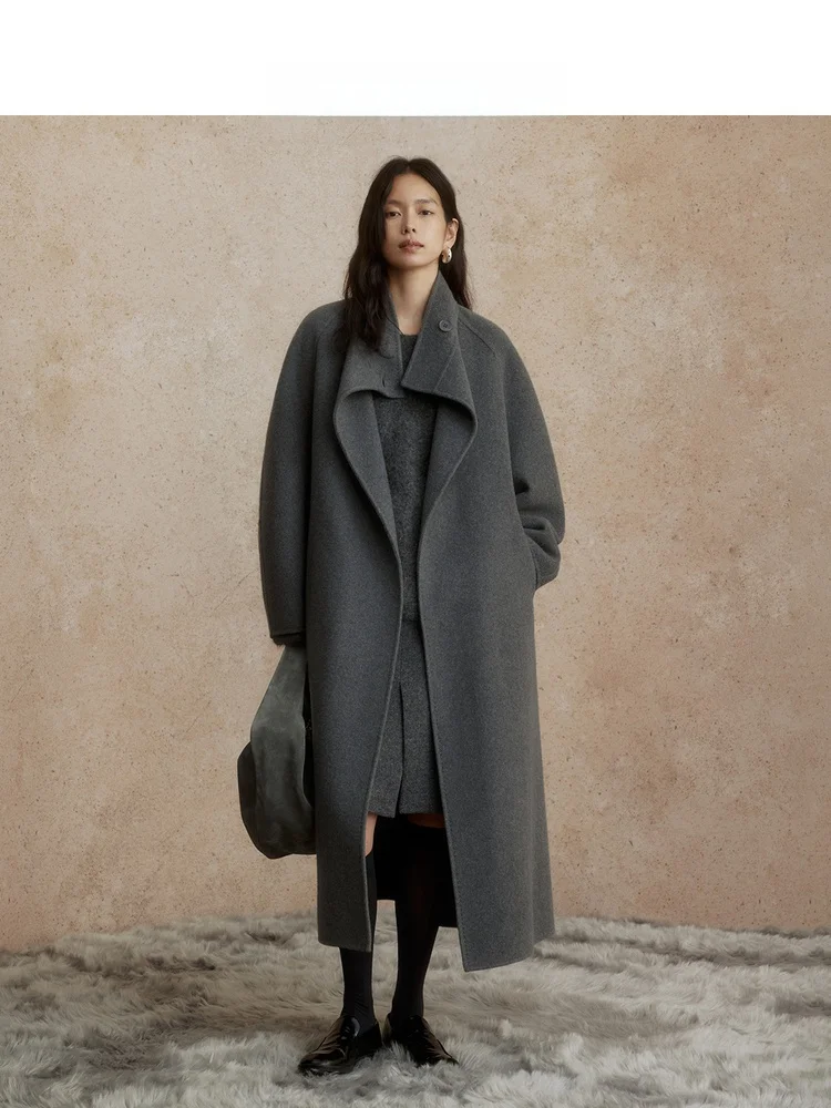 ZhiZhi Women's mat Gentle Overhead Sweater Winter Loose Camel Hair Long Sve round Ne Regular Length Online Exclusive