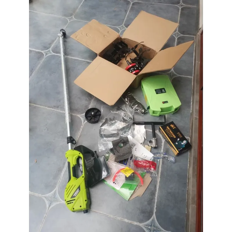 lithium battery lawn mower multifunctional gardening landscaping loose soil hoeing artifact electric weeder agricultural