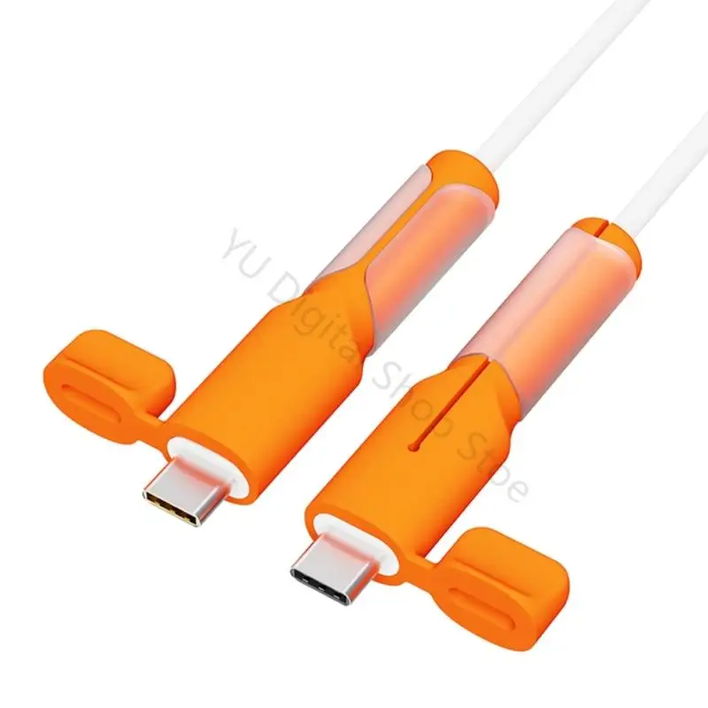 96BA Silicone Cable End Sleeve for Routine Bend Point Care in Office Charging Areas, Home Use and Travel Carry Needs