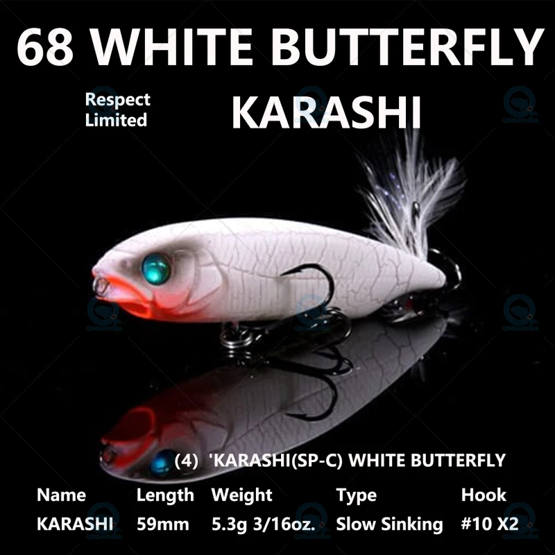 2024.10 NEW WHITE BUTTERFLY JAPAN Megabass Limited COLOR RESPECT68