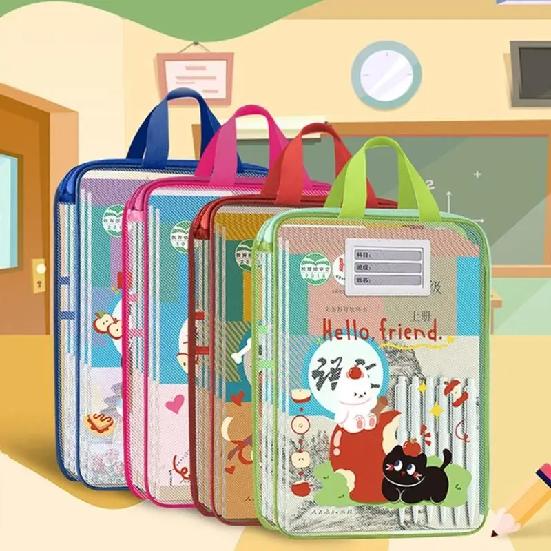 

Ручной органайзер для документов, прозрачная сумка для переноски книг, портативные сумки для хранения файлов для офисов, D2RC