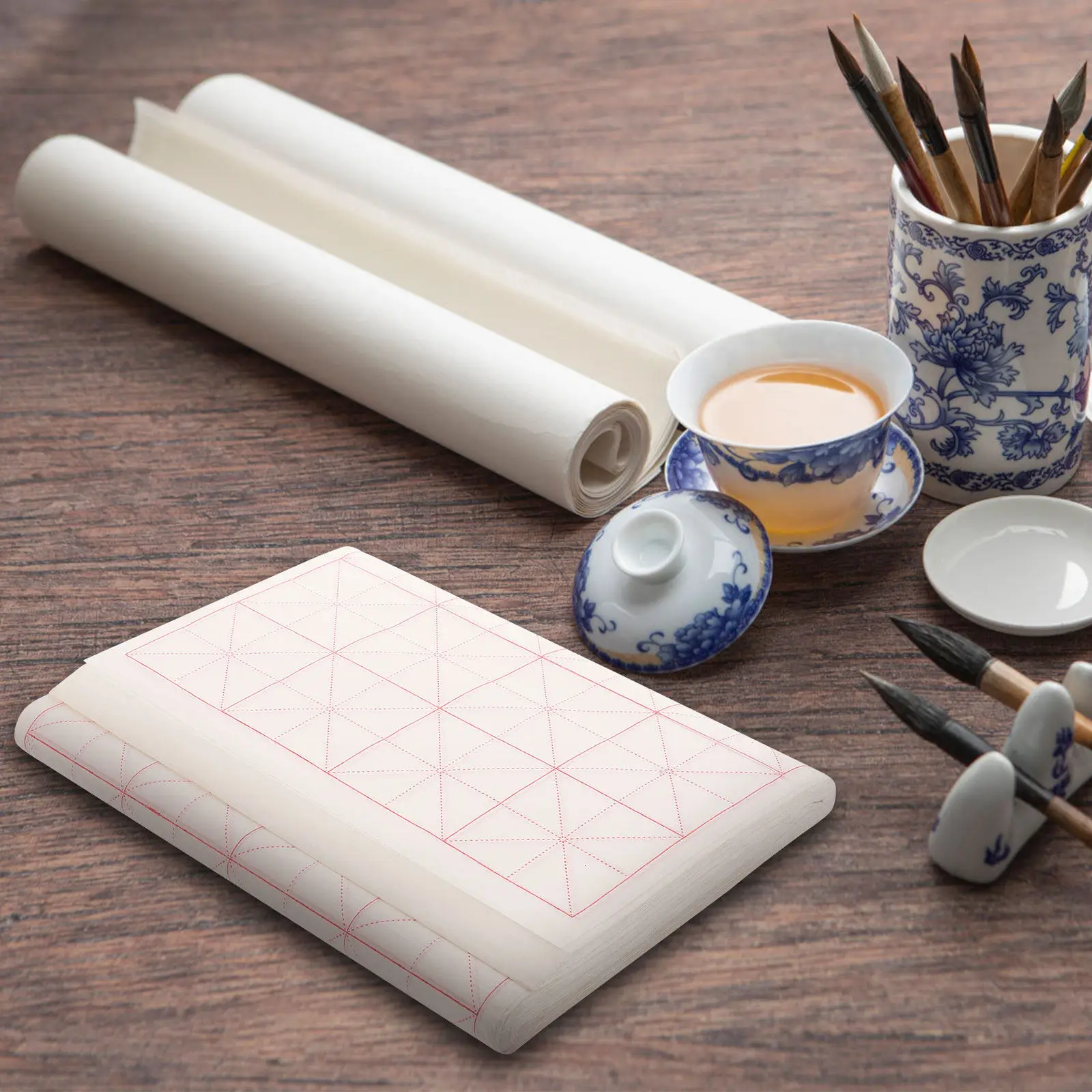 

100 шт. бумаги Xuan для каллиграфии, утолщенная, для письма, гладкая, без запаха, китайская художественная бумага, бумага Суми, принадлежности для каллиграфии