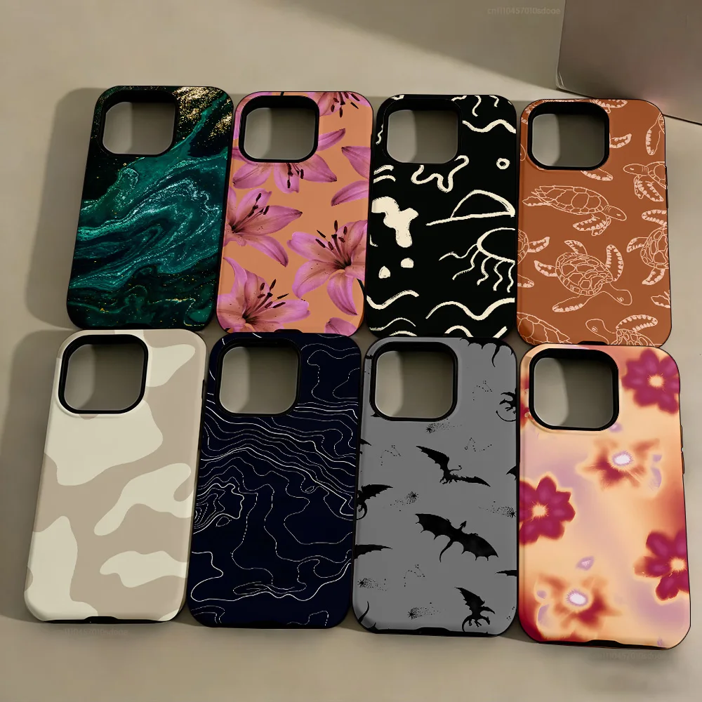 

Phone Case for Samsung Galaxy S20 S23 S24 S25 S26 FE Plus Ultra Edge 4G 5G Luxury Divine Double-layer Back Cover