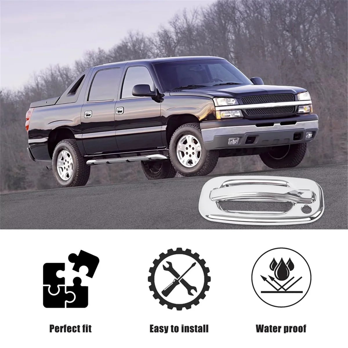 

N30R_Handle Cover for Chevrolet Silverado Tahoe Suburban Avalanche 99-06