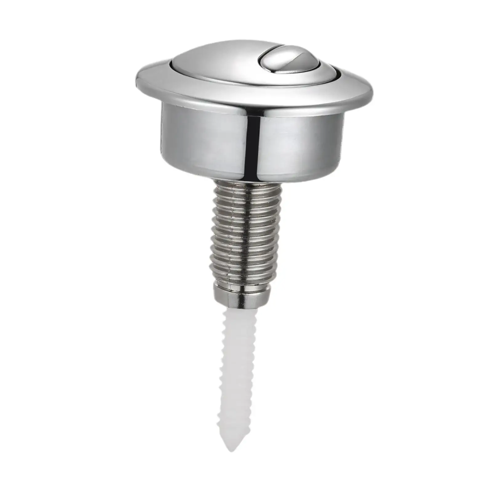 Toilet Flush Button Round with Thread Diameter Double Push for Bathroom Home