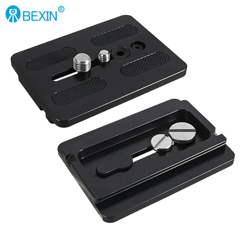 BEXIN Camera Quick Release Plate Tripod Hydraulic Head Mount Plate for Weifeng 717 EI-717A Video Tripod Head Tripod Accessories