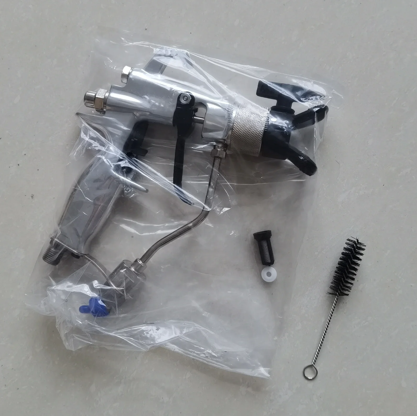 Original brand newG40 air assisted silver spray gun