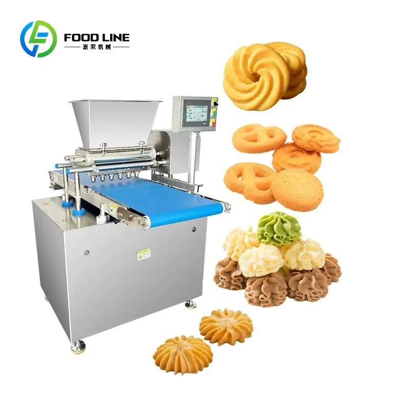 Easy Operation Stably Cookie Machine Adopting Precision Machining Biscuits Automatic Mini Cookie Making Machine Customized