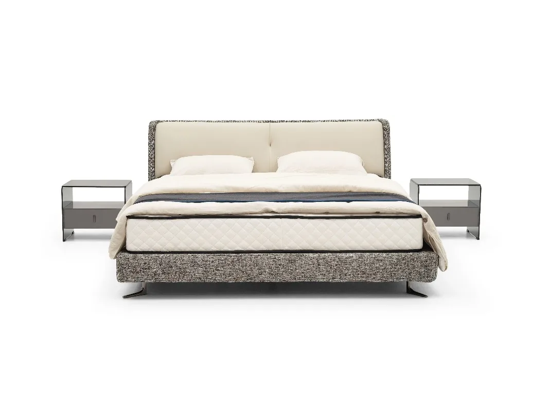 Double King Size Tufted Wood Frame Bed Storage Wholesale Luxury Modern Bedroom Furniture Set Large MDF Wooden Full Household