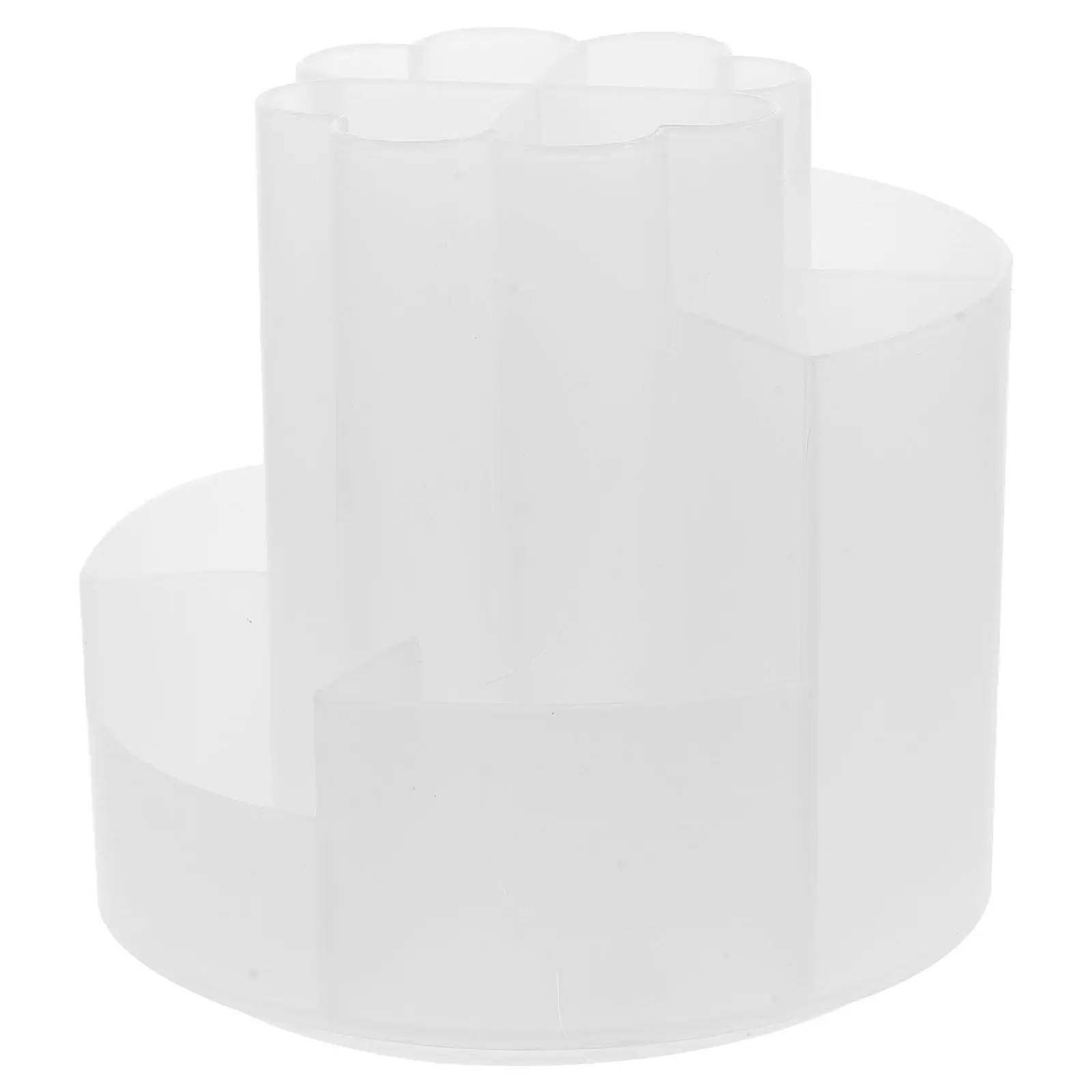 

Настольный вращающийся органайзер для ручек с поворотом на 360 градусов, для кистей для макияжа, карандашей, маркеров, художественных принадлежностей, большой вместимости