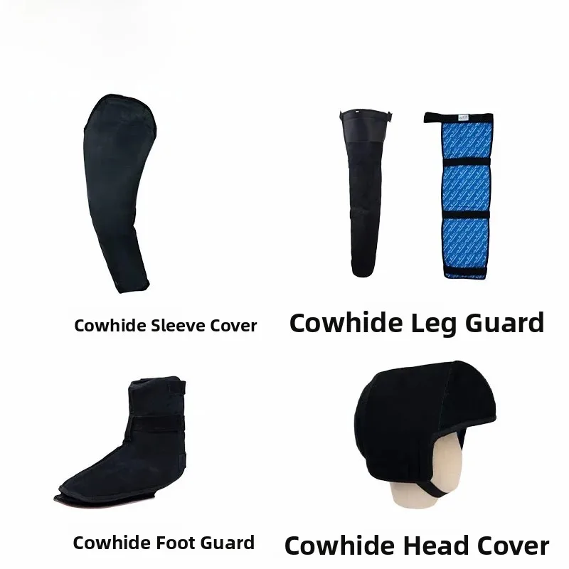 protective-gear-leather-sleeve-leather-leg-protector-leather-foot-cover-leather-arm-protector-jianfu-sport-fitness