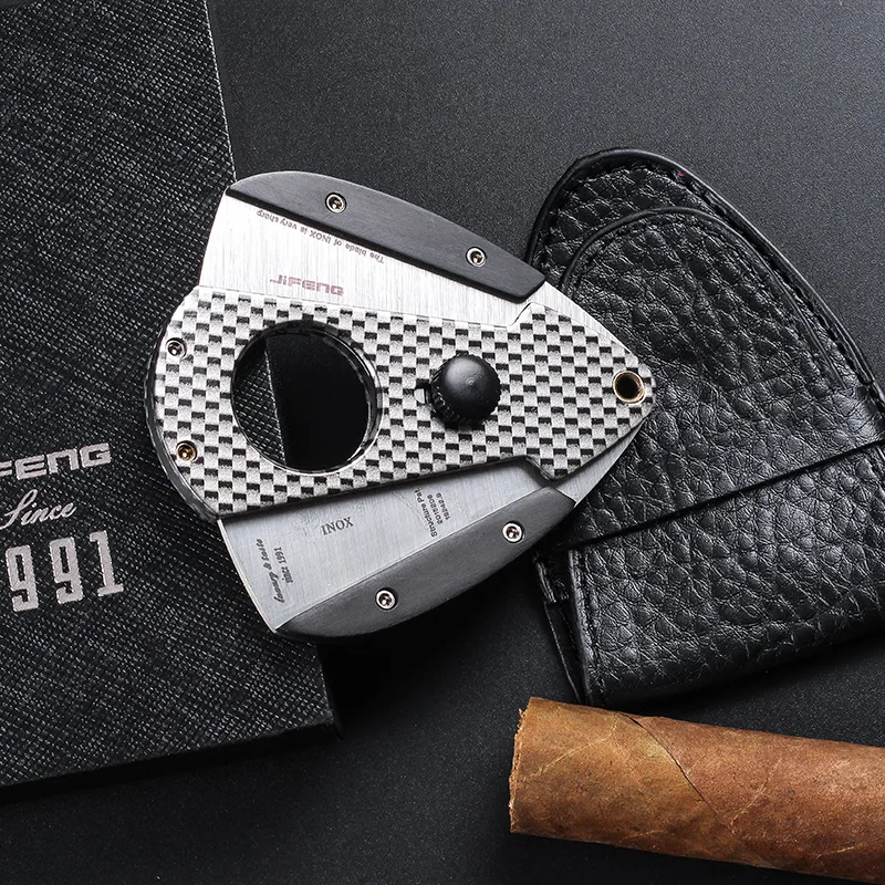 Cigar Cutter Stainless Steel Metal Classic Guillotine Cigar Accessories Tobacco Scissors Puro Cutter Charuto